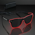 Custom EL Wire Red Neon Sunglasses (5 Day)